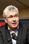 Bussum 24 januari 2008
Omroepman van het jaar verkiezing bij Jan Tabak.   winnaar Ton v Dijk