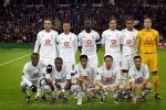 Eindhoven, 12 Maart 2008
UEFA 1/8 finale PSV-Tottenham Hotspur FC, eindstand 0-1
PSV wint na verlenging en straschoppen met 6-5 en gaat door naar de 1/4 Finale
staande v.l.n.r.: Dimitar Berbatov Jermaine Jenas (8) Ledley King (c) Jonathan Woodgate Tom Huddlestone en Paul Robinson
Gehurkt v.l.n.r.: Pascal Chimbonda Didier Zokora Young Pyo Lee Robbie Keane Steed Malbranque