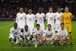 Eindhoven, 12 Maart 2008
UEFA 1/8 finale PSV-Tottenham Hotspur FC, eindstand 0-1
PSV wint na verlenging en straschoppen met 6-5 en gaat door naar de 1/4 Finale
staande v.l.n.r.: Dimitar Berbatov Jermaine Jenas (8) Ledley King (c) Jonathan Woodgate Tom Huddlestone en Paul Robinson
Gehurkt v.l.n.r.: Pascal Chimbonda Didier Zokora Young Pyo Lee Robbie Keane Steed Malbranque