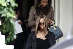 Amsterdam 230608
Tyra Banks verlaat het Amstel hotel. 
Ze is hier voor opnames van America's Next Top Model.