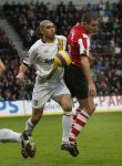 Eindhoven, 30 December 2007
Laatste Kompetitiewedstrijd van het jaar PSV-NAC  Eindstand 2-0 Seizoen 2007/2008
Tyrone Loran in duel met Danny Koevermans