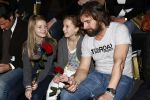 Amsterdam 28 januari 2008
Victor Reinier met baard  bij modeshow van Simone v Trojen samen met zijn dochter en een vriendin.