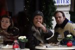 Amsterdam 8 januari 2007
Carlo Boszhard en Viola Holt met dochter op terras van pc hooftstraat.