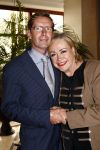 Noordwijk 17 mei 2009
Feest Astrid Engels bij de hotels van Oranje. Viola Holt met man Peter
Peter Smulders bv