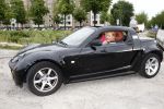 Amsterdam 22 juli 2008
Premiere Circus Renz. 
Viola Holt in smart cabrio