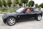 Amsterdam 22 juli 2008
Premiere Circus Renz. 
Viola Holt in smart cabrio