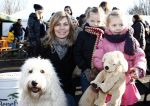 Diemen 14  februari 2009
Wandeltocht voor honden in het diemer bos. Vivian Slingerland met puck en Rebel
Peter Smulders bv