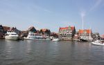 Volendam, 9 Juni 2008
Volendam vanaf de dijk, de Vissershaven, Visafslag, aankomst volendam vanaf het Ijsselmeer