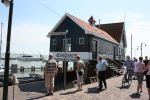 Volendam, 9 Juni 2008
Volendam vanaf de dijk, de Vissershaven, Visafslag, aankomst volendam vanaf het Ijsselmeer