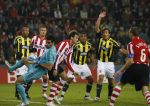 Eindhoven, 23 Oktober 2007
Champions League wedstrijd PSV-Fenerbahce, eindstand 0-0
Seizoen 2007/2008
Danko Lazovic in duel met Volkan Demirel