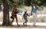 Ibiza  12 juli 2008
Wendy v Dijk met haar zoontje Sem en broer Mike v Dijk op vakantie op ibiza.