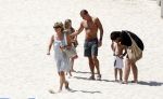 Ibiza  12 juli 2008
Wendy v Dijk met haar zoontje Sem en broer Mike v Dijk op vakantie op ibiza.