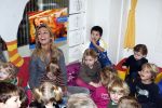 Uithoorn 23 januari 2008
Wendy v Dijk met Sem en broer Mike voorlezen tijdens de nationale vorleesdag  bij de speeldoos.