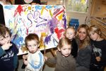 Uithoorn 23 januari 2008
Wendy v Dijk met Sem en broer Mike voorlezen tijdens de nationale vorleesdag  bij de speeldoos.