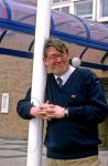 Aalsmeer, 24 Maart 1989
Willem Bol bij de Joop v d Ende Studio