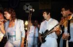 Rotterdam, 4 juni 1983
Afscheid Willem v Hanegem voetbalwedstrijd met FC Feyenoord tegen het Nederlands elftal van 1974
Na afloop wedstrijd een feest met o.a. optreden Willem met Andre Hazes