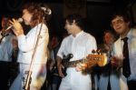Rotterdam, 4 juni 1983
Afscheid Willem v Hanegem voetbalwedstrijd met FC Feyenoord tegen het Nederlands elftal van 1974
Na afloop wedstrijd een feest met o.a. optreden Willem met Andre Hazes Ron Brandsteder