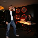 Eindhoven, 7 December 2007
Winston Post optredend in de Businessclub van PSV na voetbalwedstrijd