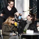 Amstelveen/Amsterdam 15 februari 2008
Xander de Buisonje winkelend kussend en op terras met zijn nieuwe vriendin.
Peter Smulders bv