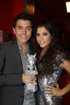 Amsterdam 27 oktober 2007
Jan Smit wint TMF award voor beste zanger en Yolanthe Cabau v Kasbergen is er bij in de heineken music hall.