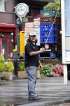 Rotterdam 17 augustus 2007
Yordi Breukhoven werkt bij drankgroothandel.
Hij bezorgt met zijn collega de drank bij horeca bedrijven