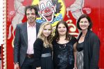 Amsterdam 22 juli 2008
Premiere Circus Renz. jan Douwe Kroeske met zijn vrouw en kinderen