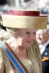 Den Haag 18 september 2007
Koningin Beatrix Prins Willem Alexander Maxima Prinses Margriet Pieter v Vollenhoven Prins Constantijn en Prinses Laurentien bij prinsjesdag met de gouden koets.