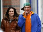 Amsterdam 28 mei 2006
Opnames videoclip Dikke Dennis (tattoo) en Ali B Mimoun  Ouled radi en Najib Amhali. Vriendin Ali B
Peter Smulders bv