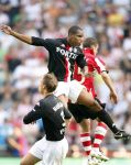 Eindhoven, 23 September 2007 Seizoen 2007/2008 Kompetitewedstrijd PSV-Feyenoord, eindstand 4-0
Andre Bahia