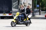 Amsterdam 18 mei 2008
Leco v Zadelhoff viert zijn 40e verjaardag met zijn vrienden in het hilton en ze maken een scooter rally door Amsterdam. 
Michiel Mol en Angela Groothuizen opde Vespa scooter
