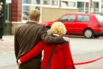 Hilversum 30 mei 2002
Begrafenis Bart de Graaff
Anita Witzier met ex man