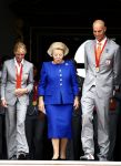 Den Haag 27 augustus 2008
De Olympische medaille winnaars van Peking op het bordes bij Koningin Beatrix. Aanwezig oa Anky v Grunsven