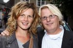 Breda 26 augustus 2008
Muziekfeest van de Tros op de grote markt in Breda. 
Annette Barlo en Frank Timmer