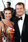 Rotterdam 20 april 2008
Premiere les Miserables  in het nieuwe Luxor theater. Anouk v Nes met man
Peter Smulders bv