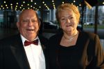 Den Haag 20 januari 2008
Premiere  Hollywood in concert met Lee Towers en Anita Meier. Bas v Toor met vrouw Coby