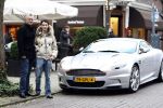 Amsterdam 15 november 2008
Bram Moszkowicz met zijn zoon Nathan in aston martin op de cornelis schuytstraat.
Peter Smulders bv
