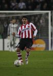 Eindhoven, 12 December 2007
Champions League wedstrijd PSV-Internationale Milan, eindstand 0-1 Seizoen 2007/2008
Carlos Salcido