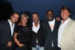 Molenaarsgraaf, 16 Mei 2008 Opening Babywear & Lifestyl LIEF
Caroline Tensen met Peter Gallas en... John v d Herik en Geert Hoes
