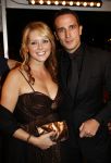 Amsterdam 10 oktober 2008
Premiere Sunset Boulevard in Carre. Een zwangere Chantal Janzen met haar vriend Marco
Peter Smulders bv