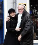 Amsterdam 24 december 2008
Een hoogzwangere Chantal janzen op straat met Guus Verstraete.
Peter Smulders bv