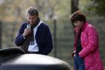 Maarheeze 25 oktober 2008
Chazia Mourali met man Marc Schroder en dochtertje Jasmijn op een parkeerplaats .
Peter Smulders bv