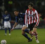 Eindhoven, 12 December 2007
Champions League wedstrijd PSV-Internationale Milan, eindstand 0-1 Seizoen 2007/2008
Danko Lazovic