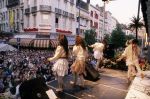 9 Mei 1987 Schiphol OostLuchthaven, optreden in Antwerpen(Stage ) en optreden in Haren ( Groningen ) een dag  met de Dolly Dots on Tour met Angela Groothuizen Ria Brieffies Patty Zomer Esther Oosterbeek en Angela Kramers
Foto Peter Smulders BV