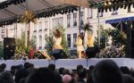 9 Mei 1987 Schiphol OostLuchthaven, optreden in Antwerpen(Stage ) en optreden in Haren ( Groningen ) een dag  met de Dolly Dots on Tour met Angela Groothuizen Ria Brieffies Patty Zomer Esther Oosterbeek en Angela Kramers
Foto Peter Smulders BV