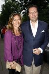 Amsterdam 31 mei 2008
Prins Maurits en Prinses Marilene vrieren hun 10 jarig huwelijksfeest in de supper Club. Elisabeth Fabius met man