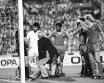 Stuttgart, 25 Mei 1988 PSV-Benfica, eindstand 0-0 Finale EC I ( voorloper van de Champions League ) en winnaar door strafschoppen na verlenging.
Eric Gerets
Foto Peter Smulders BV