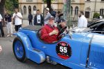 Brescia 15 mei 2008
Start van de Mille Miglia in Brescia. State of art rijdt met 2 porsches mee. 
Evert Louman met zijn vrouw