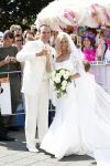 Fijnaart - Willemstad 9 mei 2008
Frans Bauer en Mariska Bauer trouwen. 
Christiaan Frans jr en Jan zijn er natuurlijk bij.