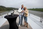Oosterbeek, 24 April 2008
Frans Bauer komt samen met zijn a.s. vrouw Mariska Bauer aan met de helicopter.
Zij zijn gelandt op de huwelijksboot de 