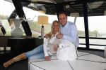 Oosterbeek, 24 April 2008
Frans Bauer komt samen met zijn a.s. vrouw Mariska Bauer aan met de helicopter.
Zij zijn gelandt op de huwelijksboot de 